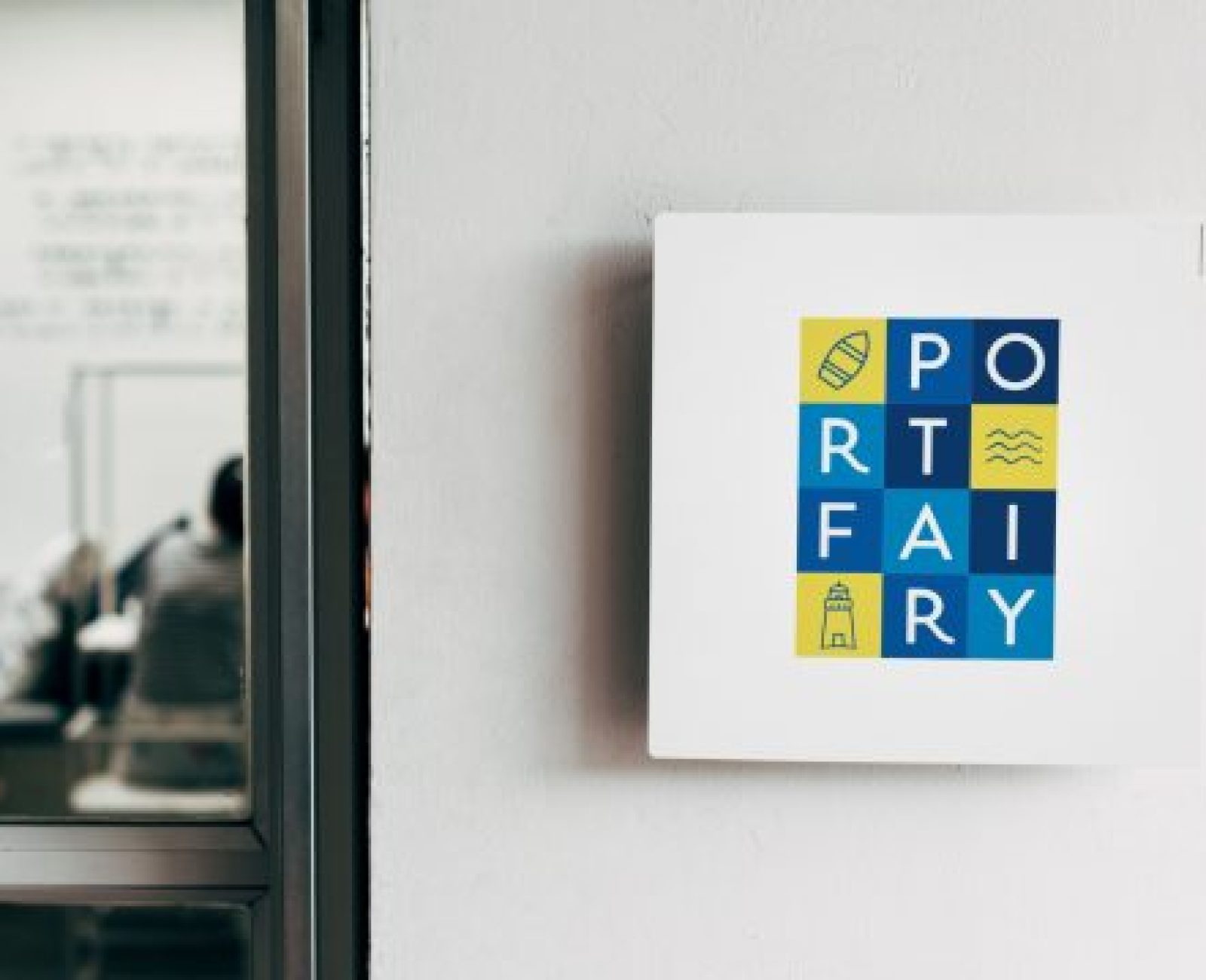 Port Fairy Office Sign