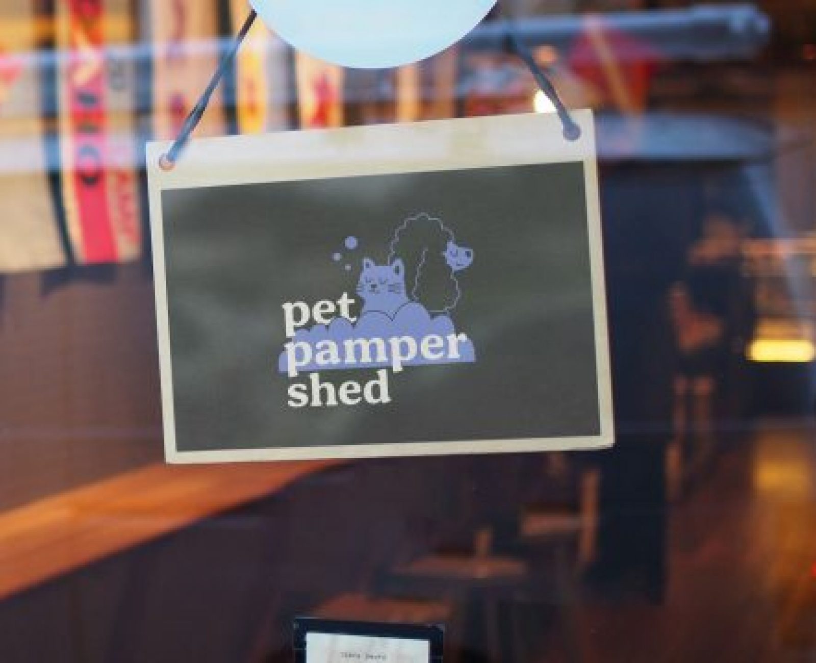 Pet Pamper Shop front Sign
